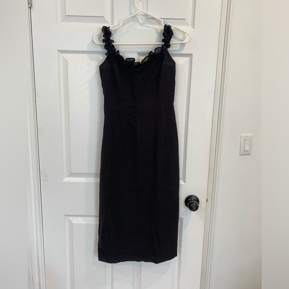 NWT Petal & Pup Florez Black Bodycon Dress - Picture 4 of 6